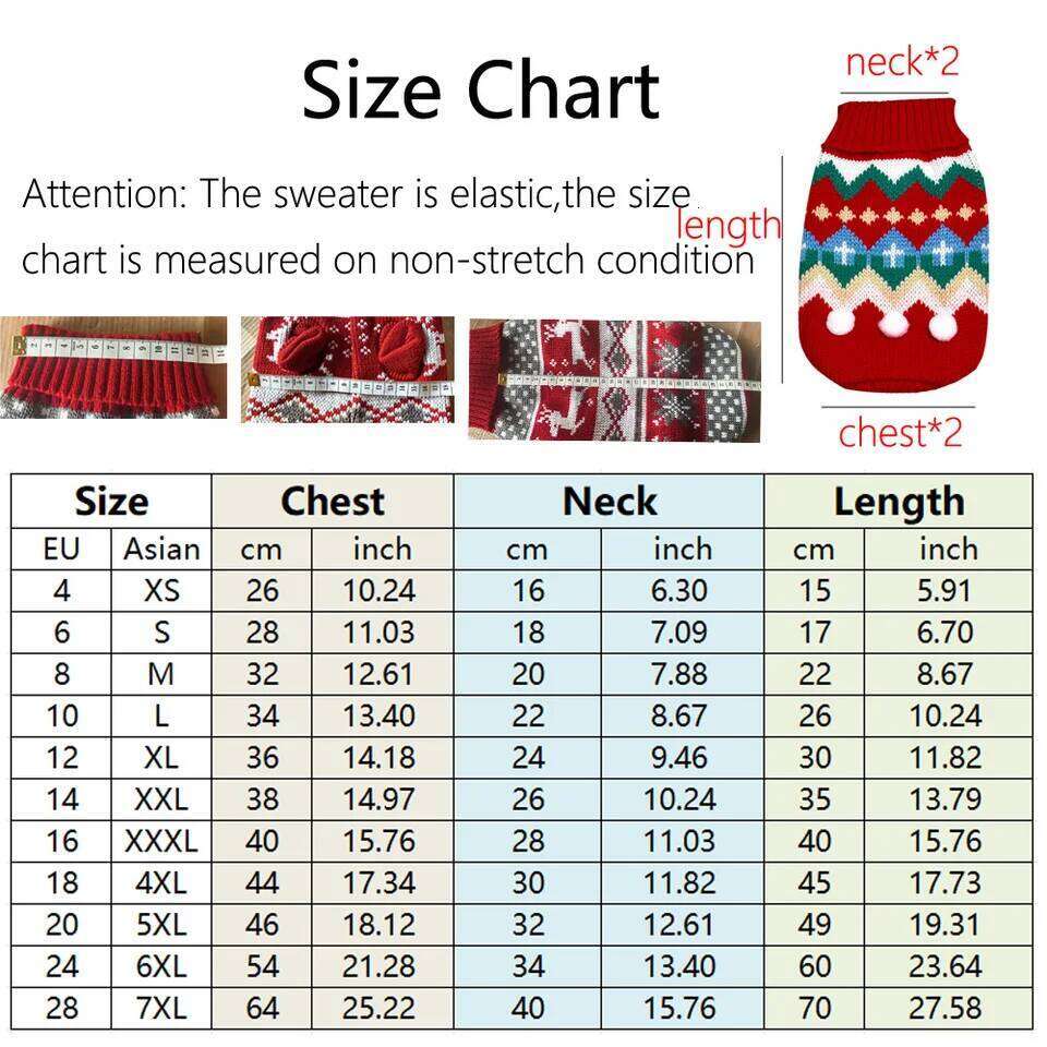 Big Dog Sweater Winter Warm Christmas Clothes For Small Medium Large Dogs Coats Golden Retriever Rottweiler Corgi Cat Pullover Jumper Dog Vests