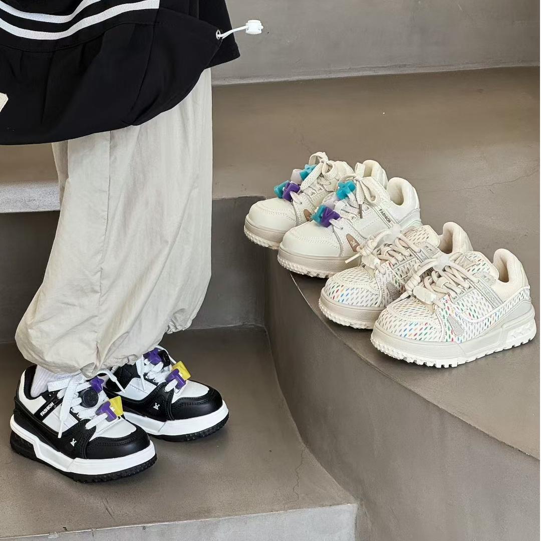 hot Free delivery Kid's Shoes Simple children's board shoes low cut fashionable casual sports shoes