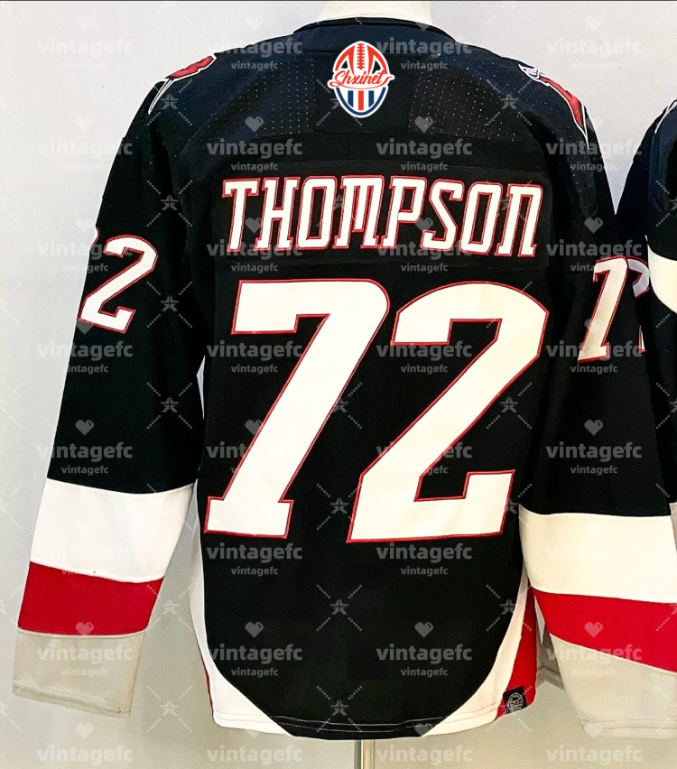 72# Tage Thompson hockey jersey 26 Rasmus Dahlin UkkoPekka Luukkonen Jack Quinn Radim Mrtka Greenway Alex Tuch Peyton Krebs Devon Levi Zach BensonSocc