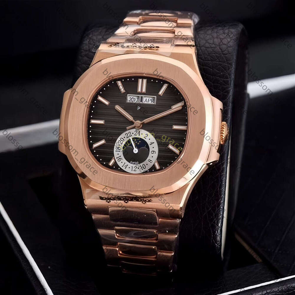 AAA 5711 Nautilius Watch Luxury Mens Designer Patekdity Philipeity Watch Man Watch Woman Top Quality Quartz Mechanical Automatic Watch Pateke Philipity Watch 579