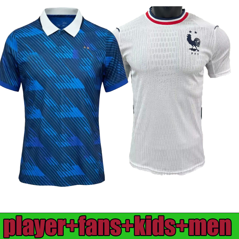 france jersey world cup 2026 French Soccer Jerseys MBAPPE GIROUD DEMBELE EKITIKE Olise GRIEZMANN Kids Women retro Football tops Shirt maillot de foot ZIDANE vintage