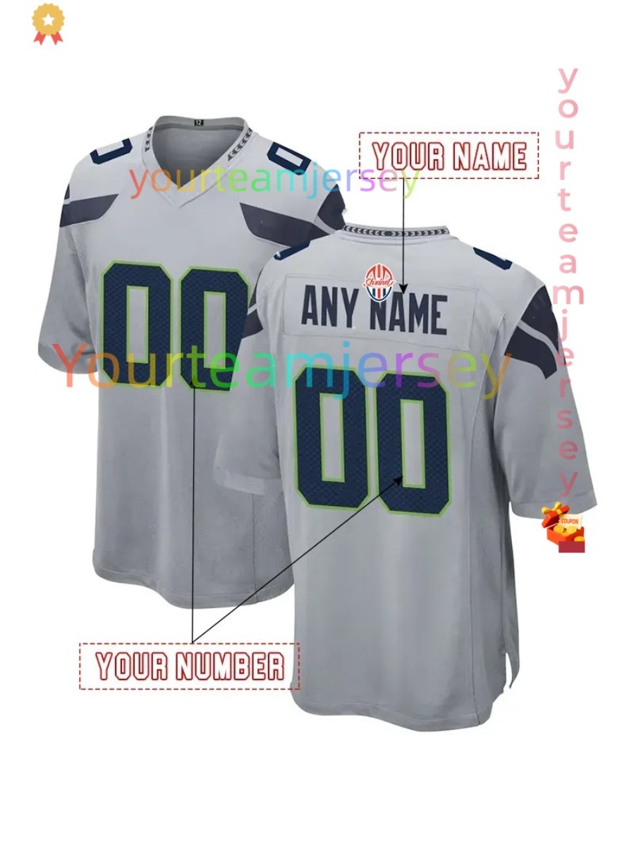 yourteamjersey store Football 2025 Rivalries Jerseys Cooper Kupp Darnold Smith-Njigba Walker III Any Name Number Embroidered Letter Number shxinet