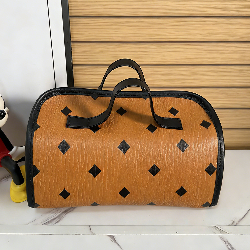 Designer Makeup Bag Women Leather Cosmetic Cases Totes Toiletry Bags Luxury Shoulder Bags Crossbody Handbag Pink Purses Foldable Storage