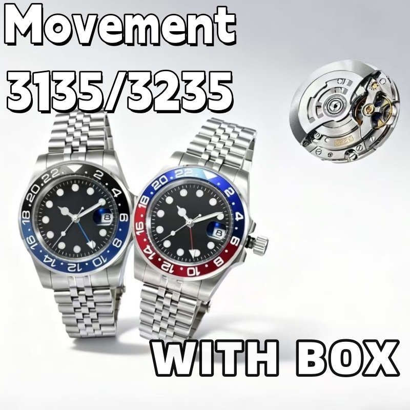 watch mens watch automatic mechanical movement all stainless steel case super bright sapphire crystal 41mm luxury watch 3135/3235 movement