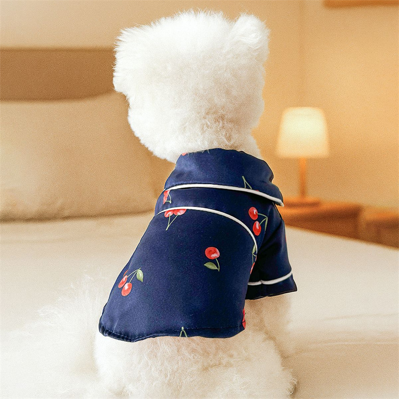 Silk Dog Pajamas Dog Clothes for Small Dogs Girl Boy Pet Onesie Doggy Outfit Puppy Doggy Cat Coat Jumpsuit