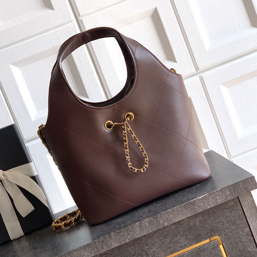 Designer Leather Shoulder Bag Women Hobo Crossbody Wallet Luxury Clutch Bag Vintage Handbag Underarm Bag Trend Pochette Key Pouch Card Holder Sacoche Borsa 22CM