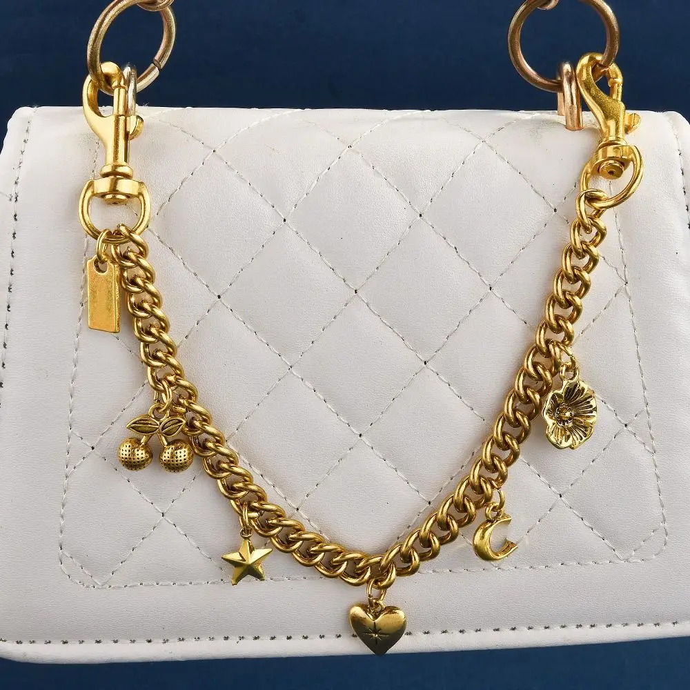 Multi-functional Alloy Bag Pendant Cherry Flower Versatile n Bag Charms Bag Hanging Chain Bag Decoration Fashion Key Chain 260112