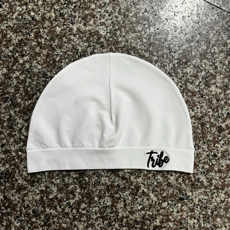 1pc Solid Color Street Style Nylon Skull Print Unisex Beanie Hat Suitable For All Seasons Sports Casual Wear Ch 260120