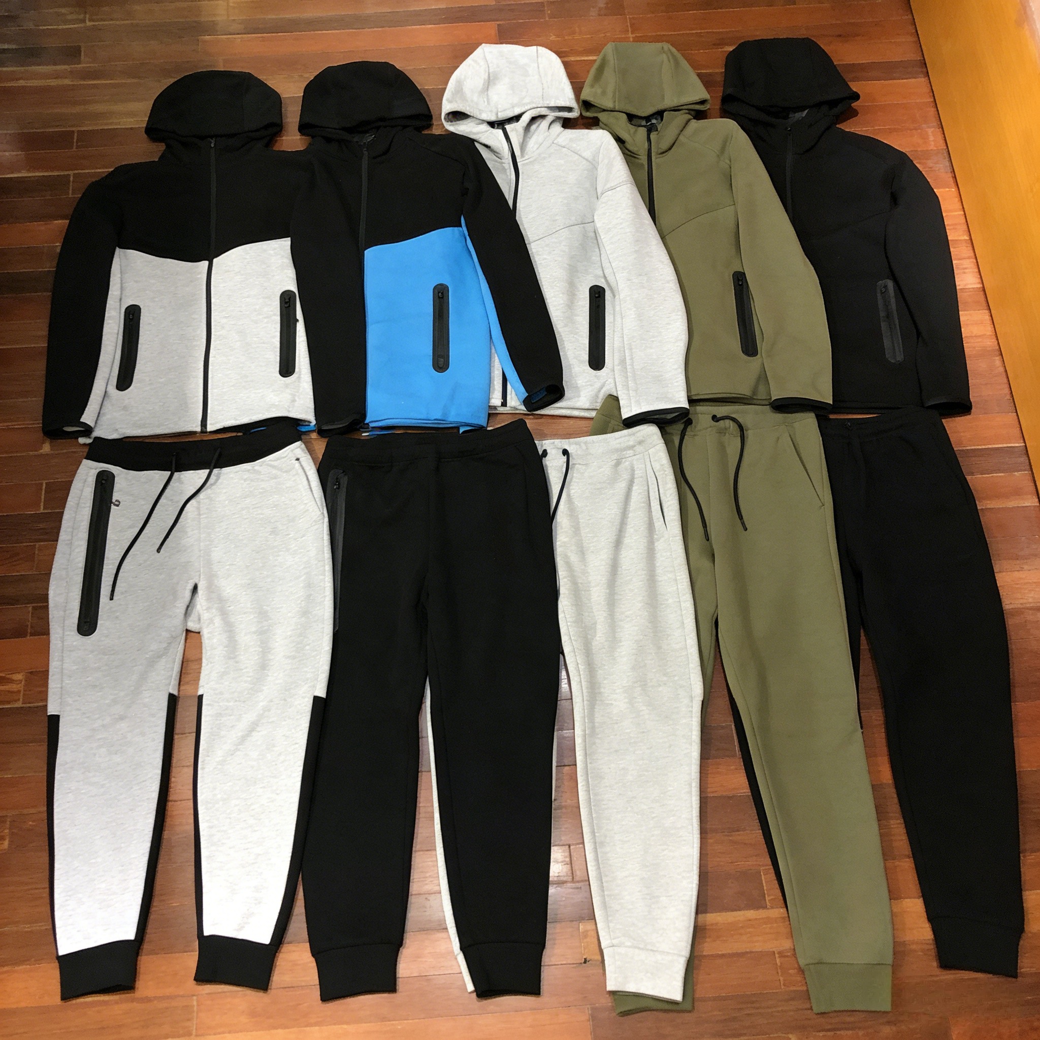 Men's Tracksuits Designer Men's Tracksuit TECH FLEECE Set - 3D Silicone Printed Hoodie & Pants - Casual, Breathable, Sporty TECH