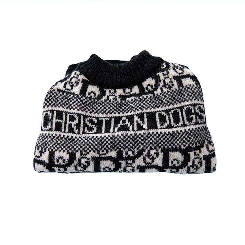 Autumn Winter Cute Chunky Warm Pet Sweaters Puppy Fashion Luxury Cat Clothes Corgi Parka Dachshund Small Medium Dog Clothing
