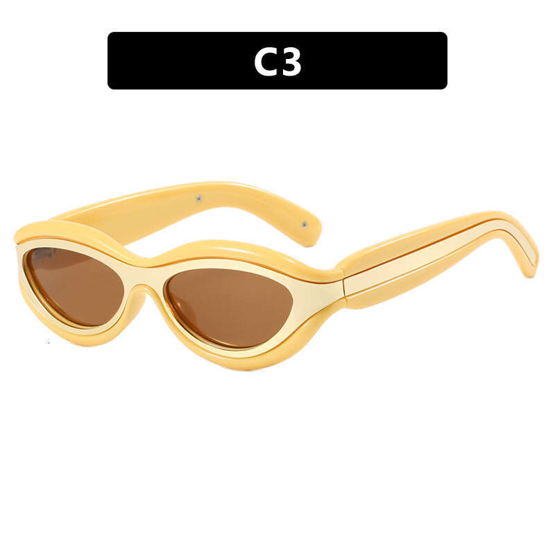 With Box Oval sun glasses 2026 Dainty New Design Fashion tortoise shell Sunglasses Free gift