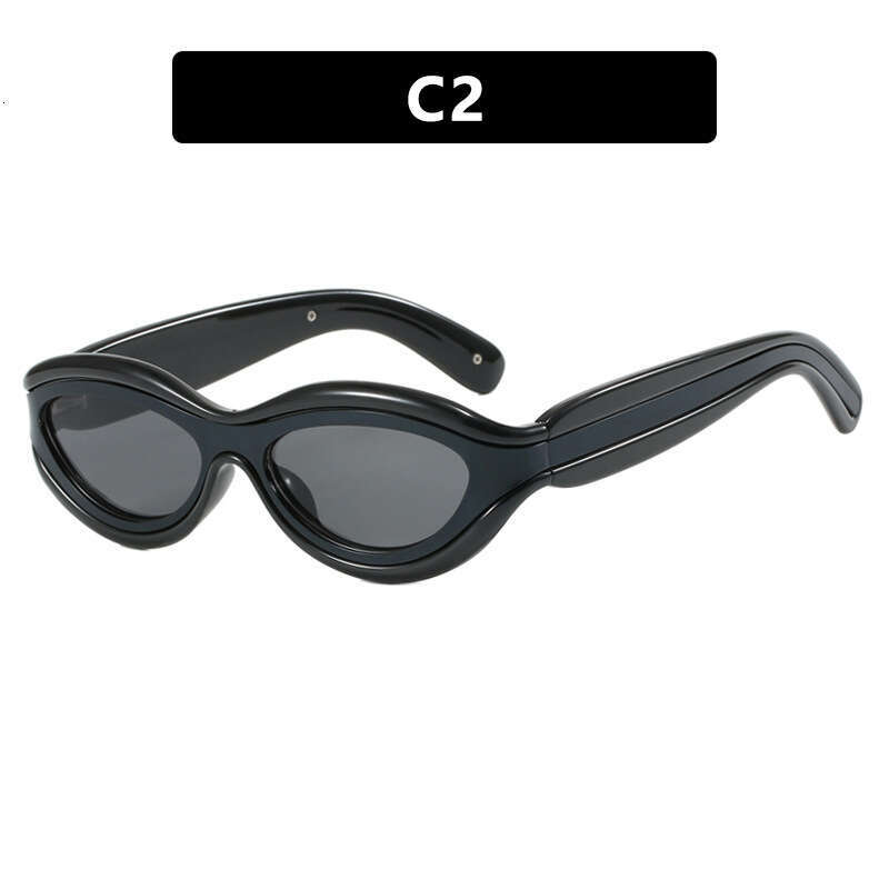 With Box Oval sun glasses 2026 Dainty New Design Fashion tortoise shell Sunglasses Free gift