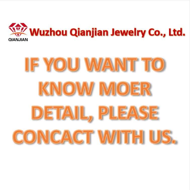 Qianjian Custom Moissanite Jewelry 925 Sterling Silver 18K Gold Plated Real VVS GRA 5MM Moissanite Tennis Chain