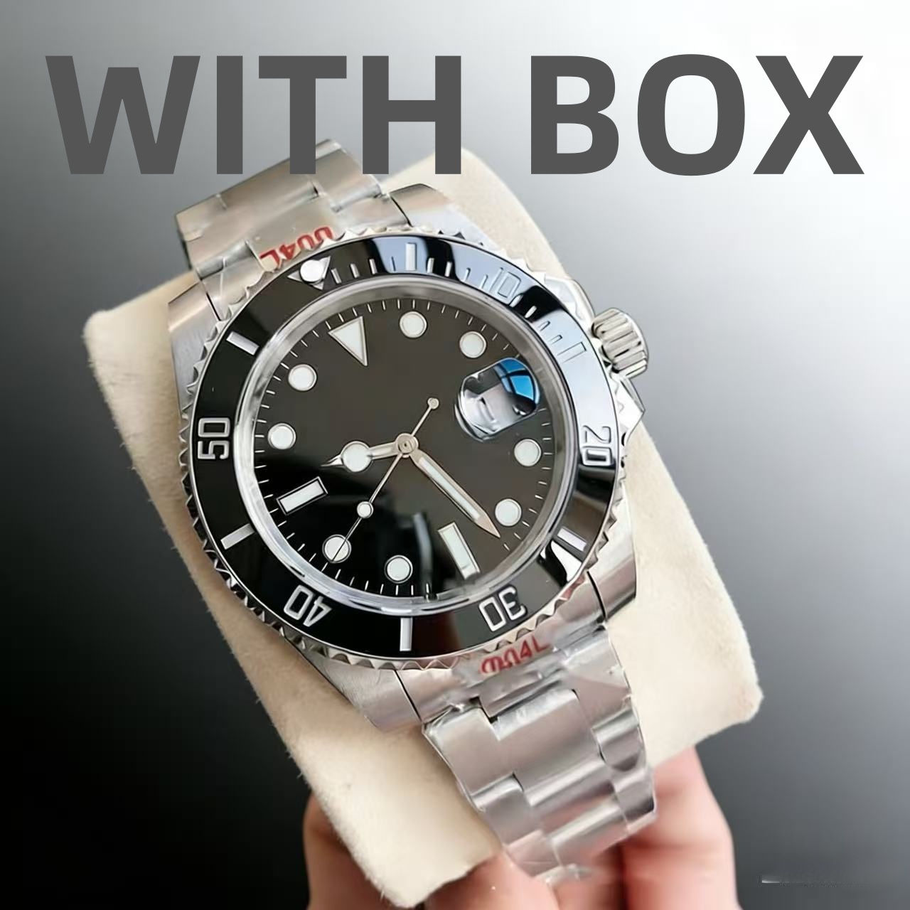 men's Watch Designer Watch 2813 Mechanical Automatic CeramicAll Stainless Steel Sapphire Luminous 41mm Watch