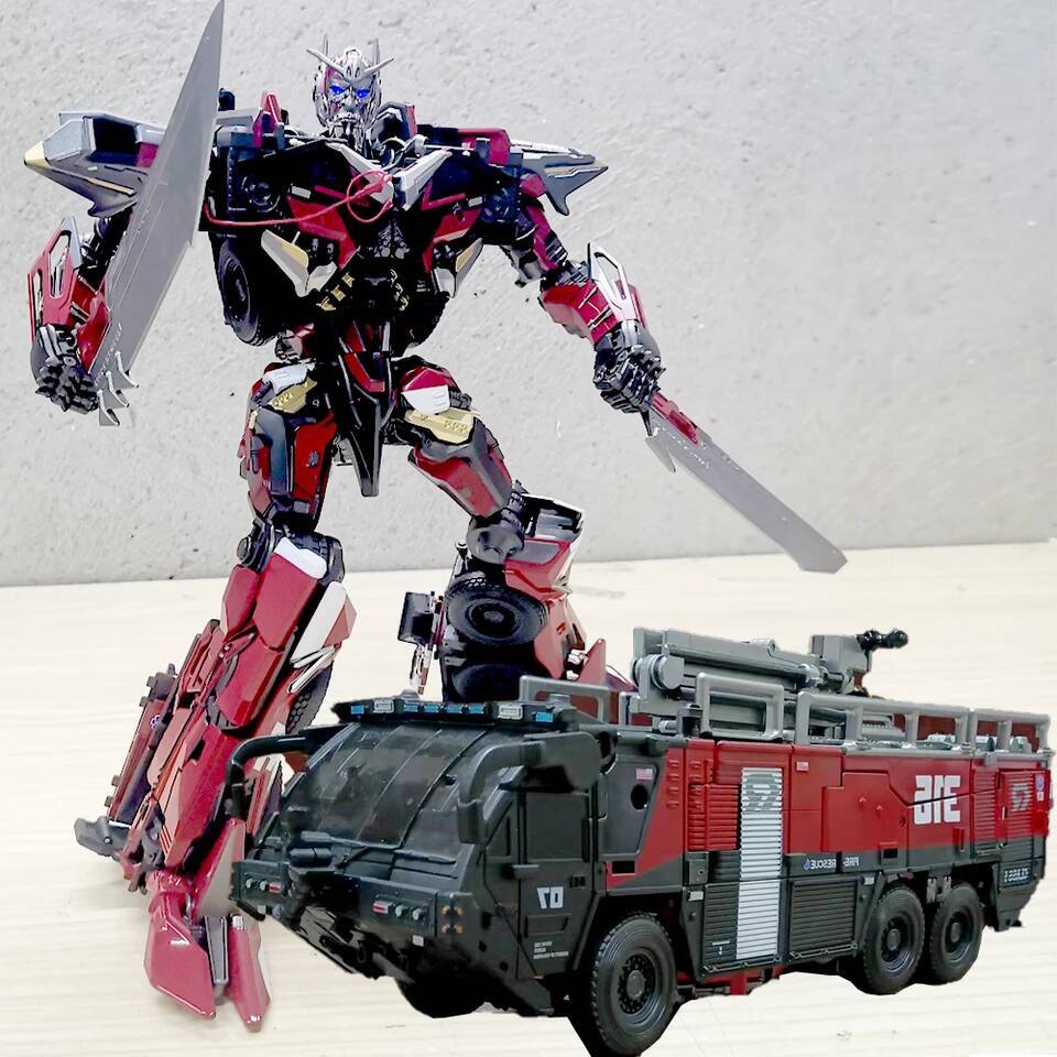 OV01 Sentinel Prime LS03 OP Commander LS06 Galvatron Transformation Toys Fire Engine Truck Model Action Figure Deformation Robot