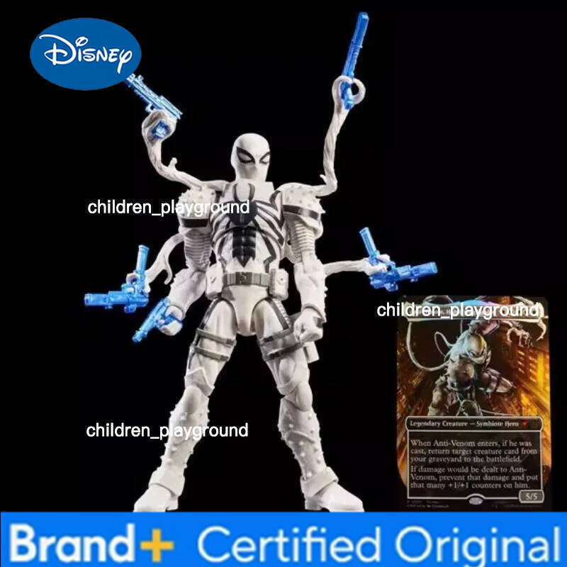 Disney Spot Hasbro ML Spider-Man Mary Jane Anti-Venus Agent Wolf 6-inch Future Action Doll Anime Model Toy Collection Gift L260617