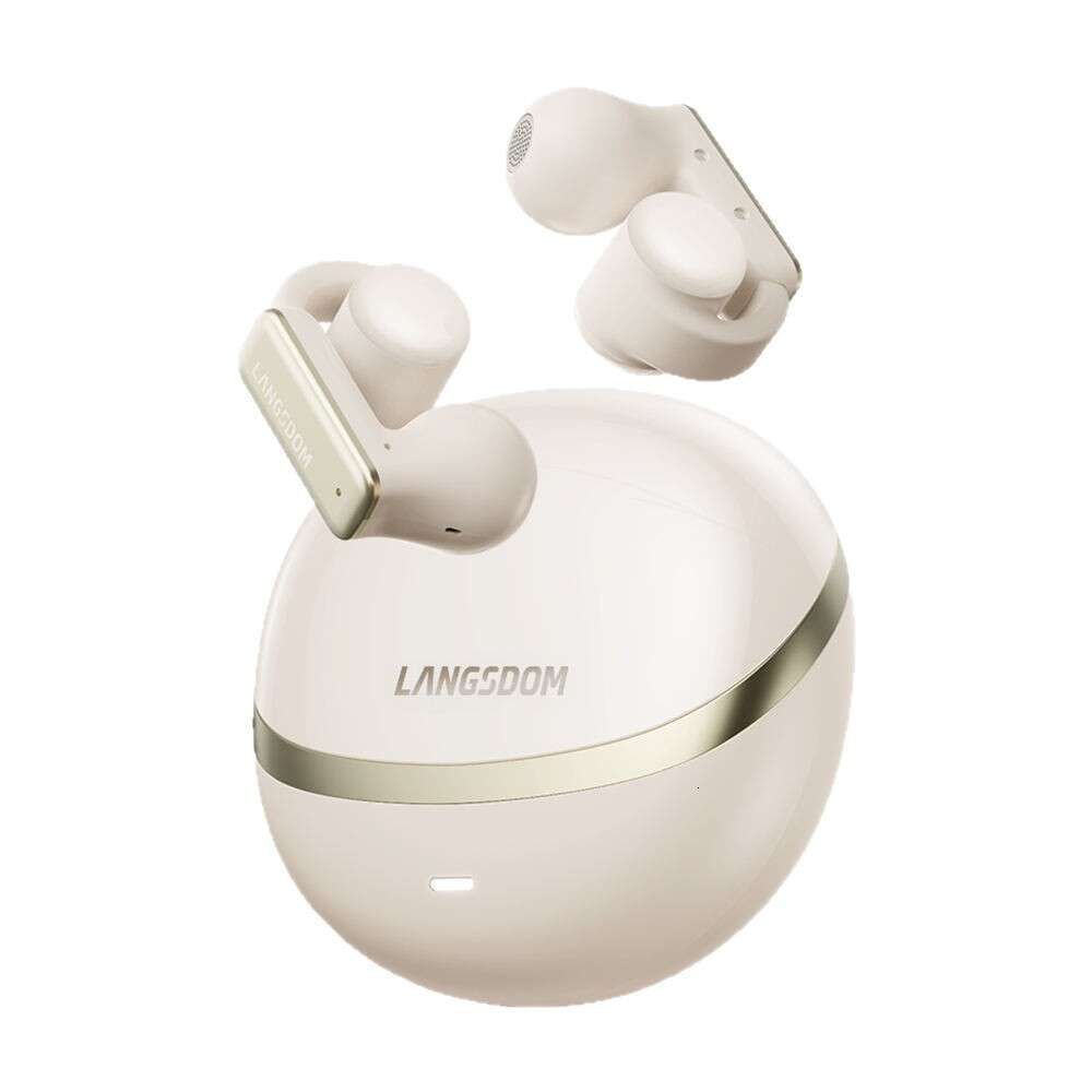 Famous Brand Langston TS Ear Clip Earphone Bluetooth APP Smart Connection Sports Running Comfortable CKS