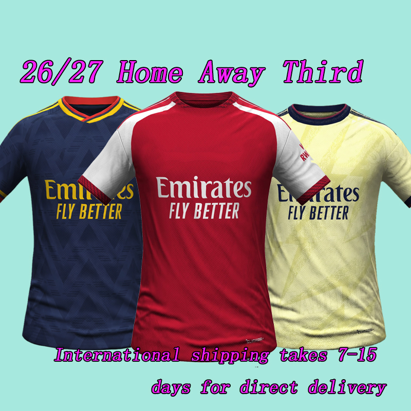 26 27 Arsenaljersey kit Arsenally jersey football tops Soccer Jerseys vintage SAKA GYOKERES EZE ODEGAARD RICE MADUEKE MARTINELLI BERGKAMP HENRY retro kids Shirt