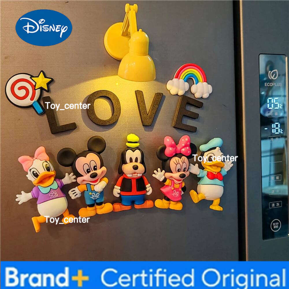 Disney Toy Story Woody & Buzz 3D Fridge magnets - Creative Cartoon Anime Magnetic Decor, Collectible Figurine Gift for Home Office H260123