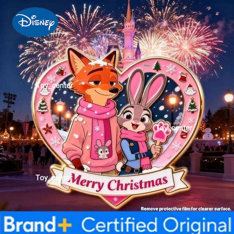 Disney Zootopia Fridge Magnet 2024 New High Quality Acrylic Material Nick Judy Christmas Decoration Gift for Fans H260123