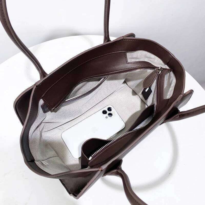 Luxury Shoulder Bags Totes Hobo Designer Shoulder Bag Handbag Women S Brand New Cowhide Large Capacity Armpit SENYY