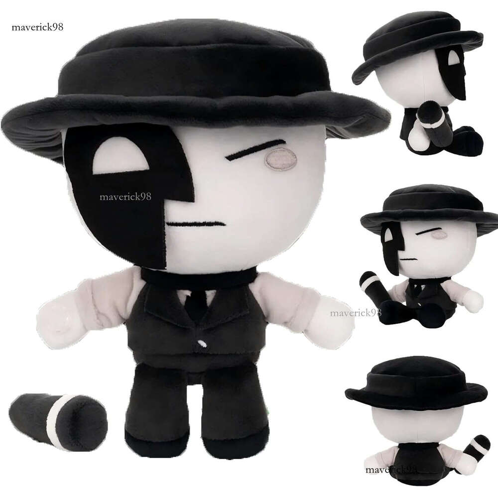 MaMiDay Die of Death Plush, 7.9 Inch Artful from Die of Death Stuffed Toy, Collectible Gaming Character, Cute Plushies for Game Fans, Collectible Gift for Kids