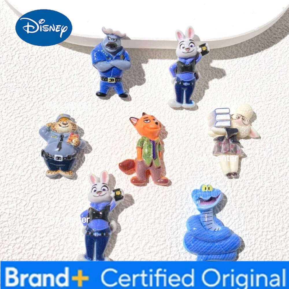 Disney Cartoon Zootopia Resin Accessories DIY Keychain Fridge Magnet Cream Glue Phone Case Decoration Custom Handmade Craft Supplies H2601231