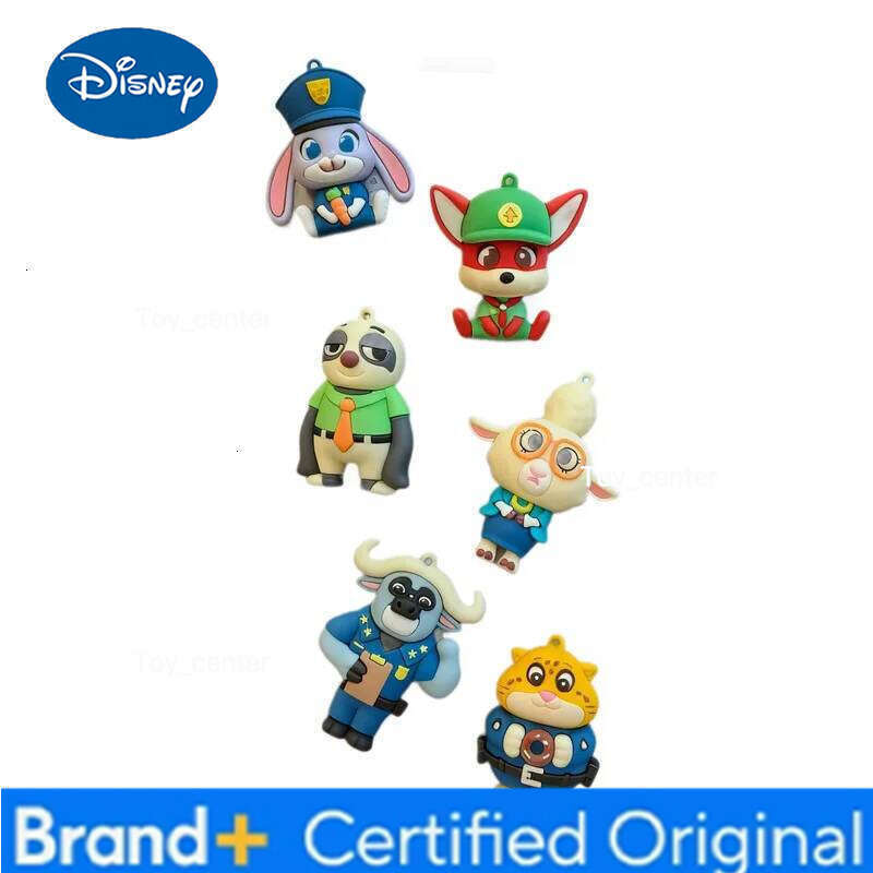 Disney New Crazy Animal Fridge Magnet Three-Dimensional Trend Exquisite Doll Decorative Cute Toys. H260123