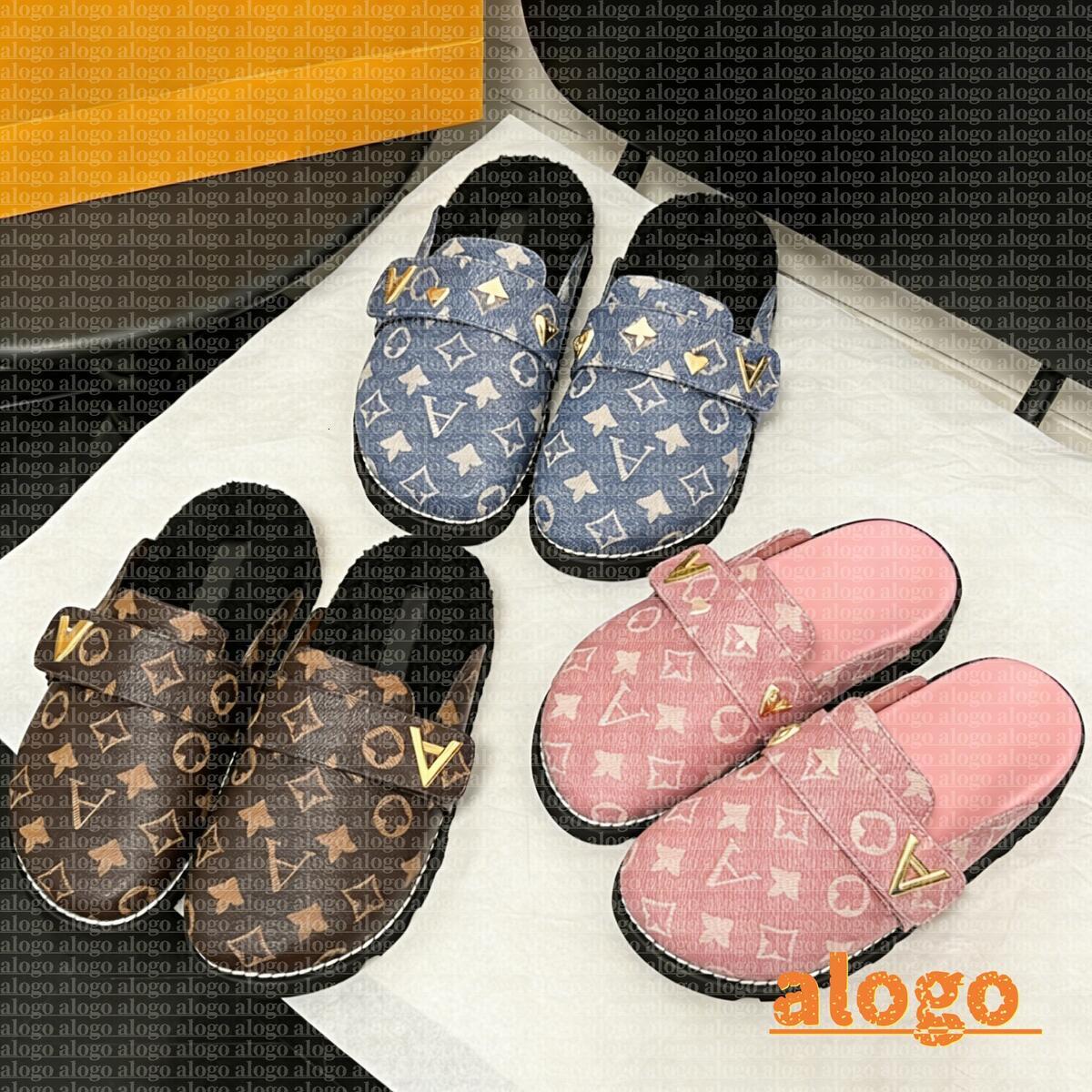 Cosy Comfort Clog Sandals scuffers Designer Women Men Flat Fur Leather Mules Platform Slippers Fashion Winter Warm Plush Slides Size 35-45