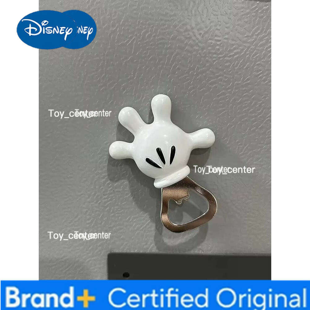 Disney Cute Mickey Mouse Opener Refrigerator Magnet Anime Figure Fridge Decor Accessory Bottle Opening Tool Gifts H2601231