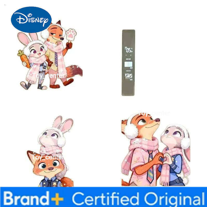 Disney Zootopia Refrigerator Magnet Acrylic Little Red Book Same Style Cute Judy Hopps Nick Wilde Value Collection High H2601231