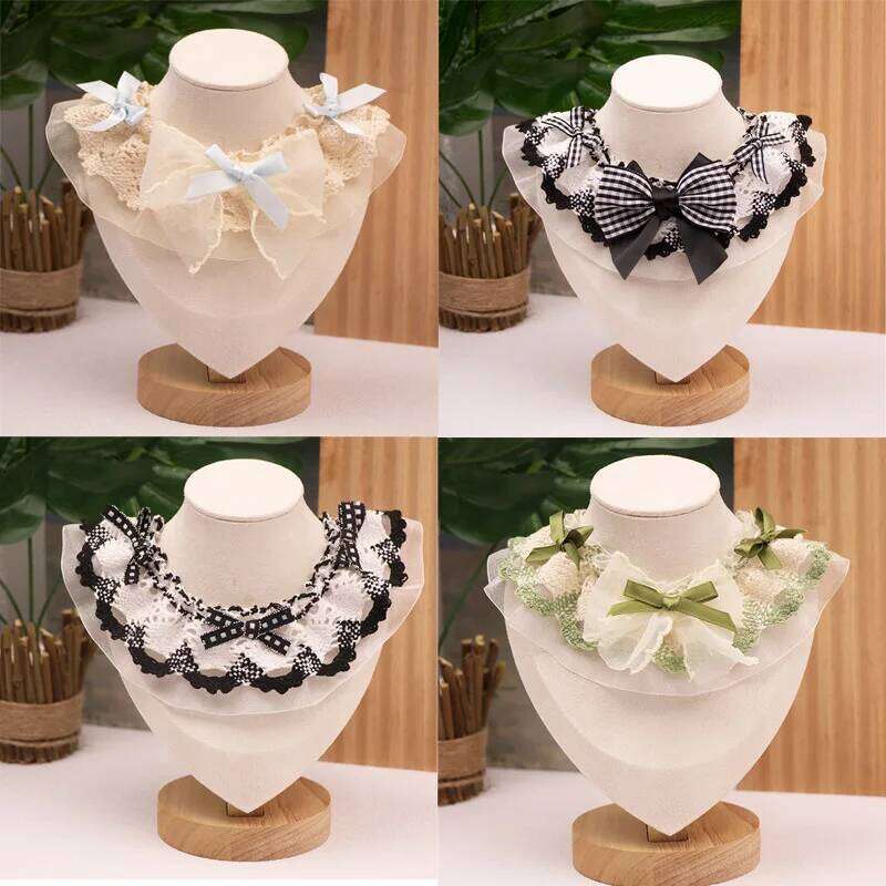 Pet Supplies: Lace Princess Scarf, Drool Scarf For Cats And Dogs, Cat Collar, Small Dog Scarf, Teddy Bear Scarf, Cute Accessories