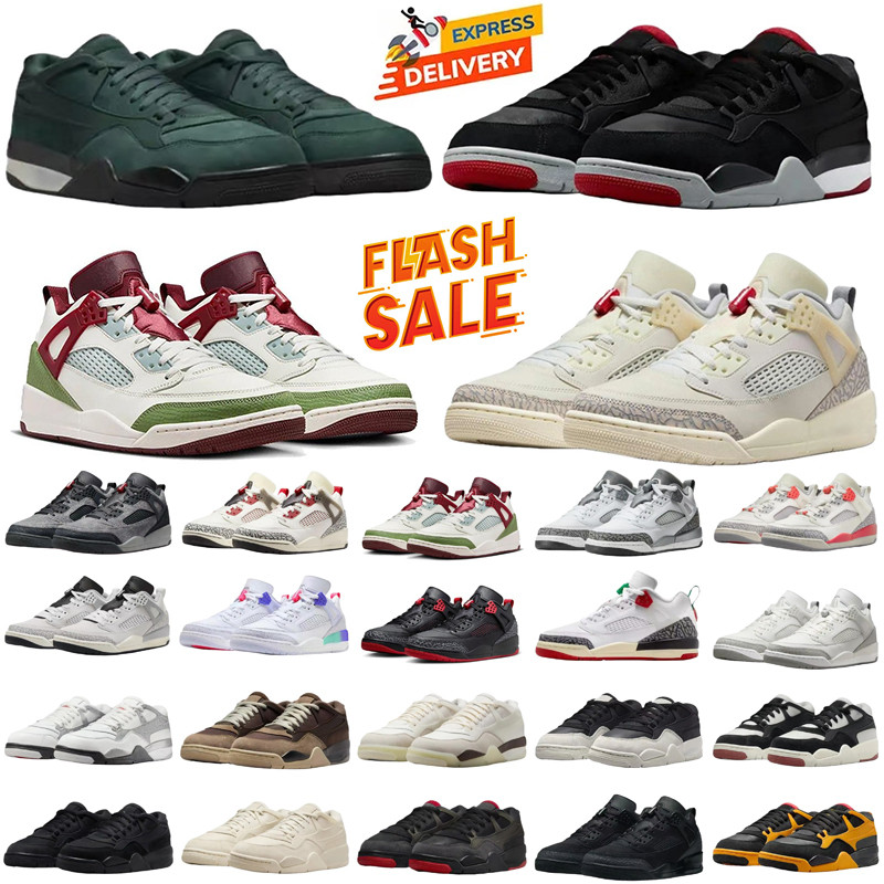 designer Spizikes basketball shoes men women low sneakers white Cement Varsity Red Obsidian Metallic Gold Toro UNC outdoors basketball sports shoes Sizt 36-45