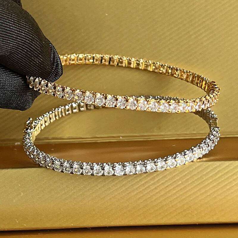 New 2024 Trend Classic High Quality Hot Luxury Jewelry Bracelets For Women Pure 925 Sliver Gifts women Wedding Engagement Z260123
