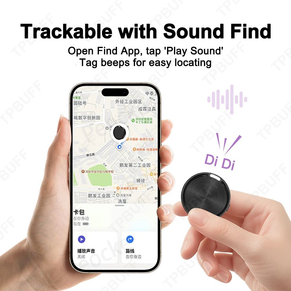 Work With Android Find Hub Bluetooth Gps Tracker Google Find My Airtag Keychain Smart Tag Smart Life Security Alarm free Shippin 260121