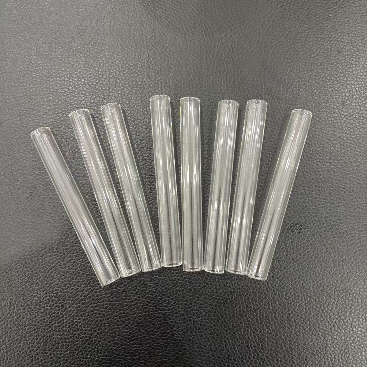 10cm Short Glass Straws10pcs 4" Reusable Drinking Straws Dishwasher Safe Eco-Friendly Cocktail Straws for Smoothies Milkshake