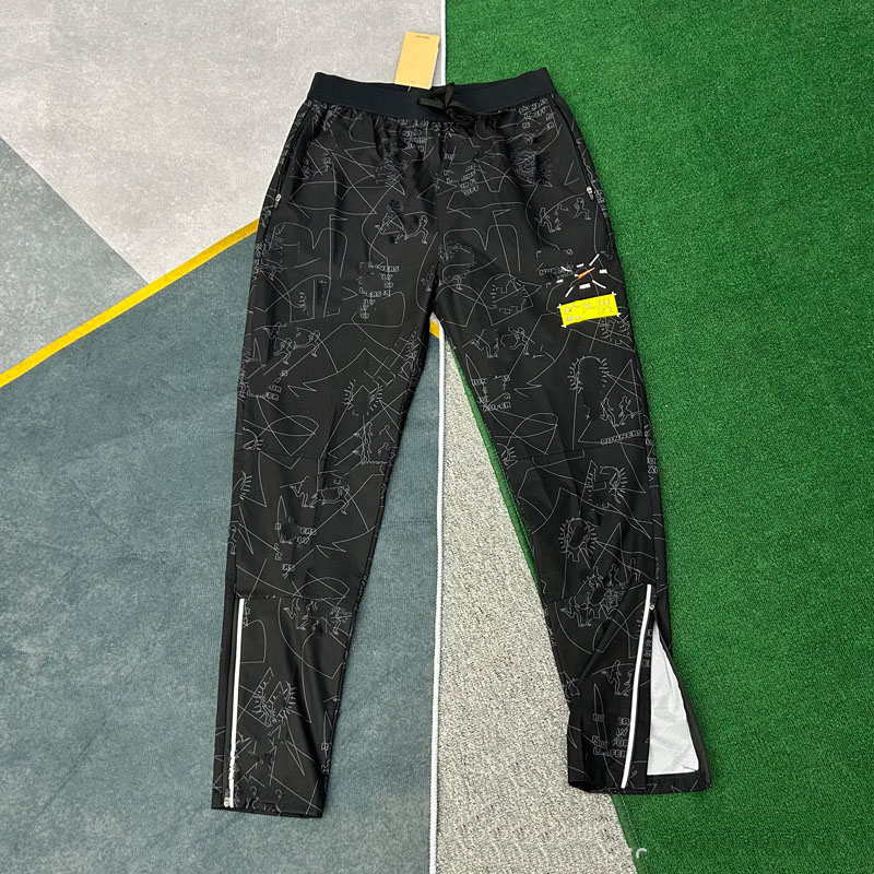 Fashion New men quick drying sports pants tech brand sports pants fashionable Trouser pattern zipper Training Pants, track and field Joggers