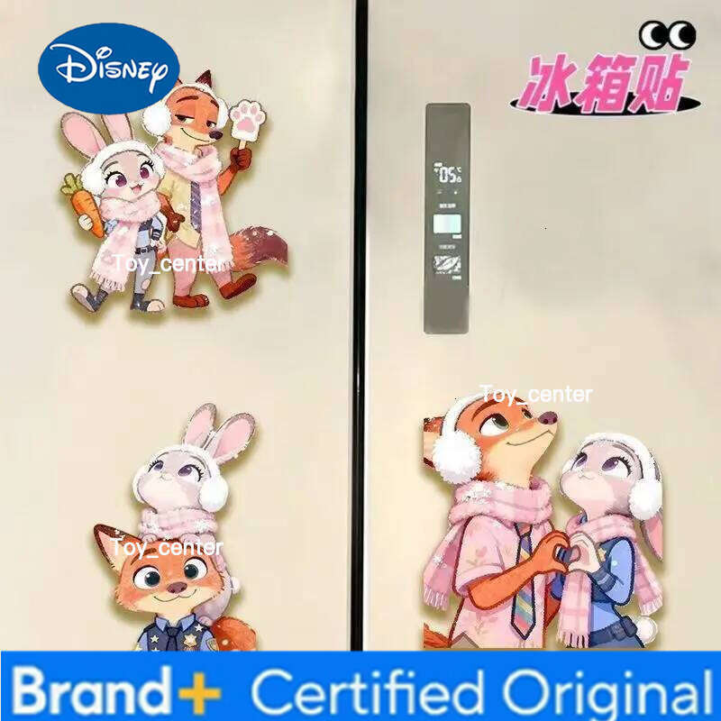 Disney New Zootopia Magnetic Fridge Stickers Nick Judy High Value Decoration Gift for Friends Wholesale H260123