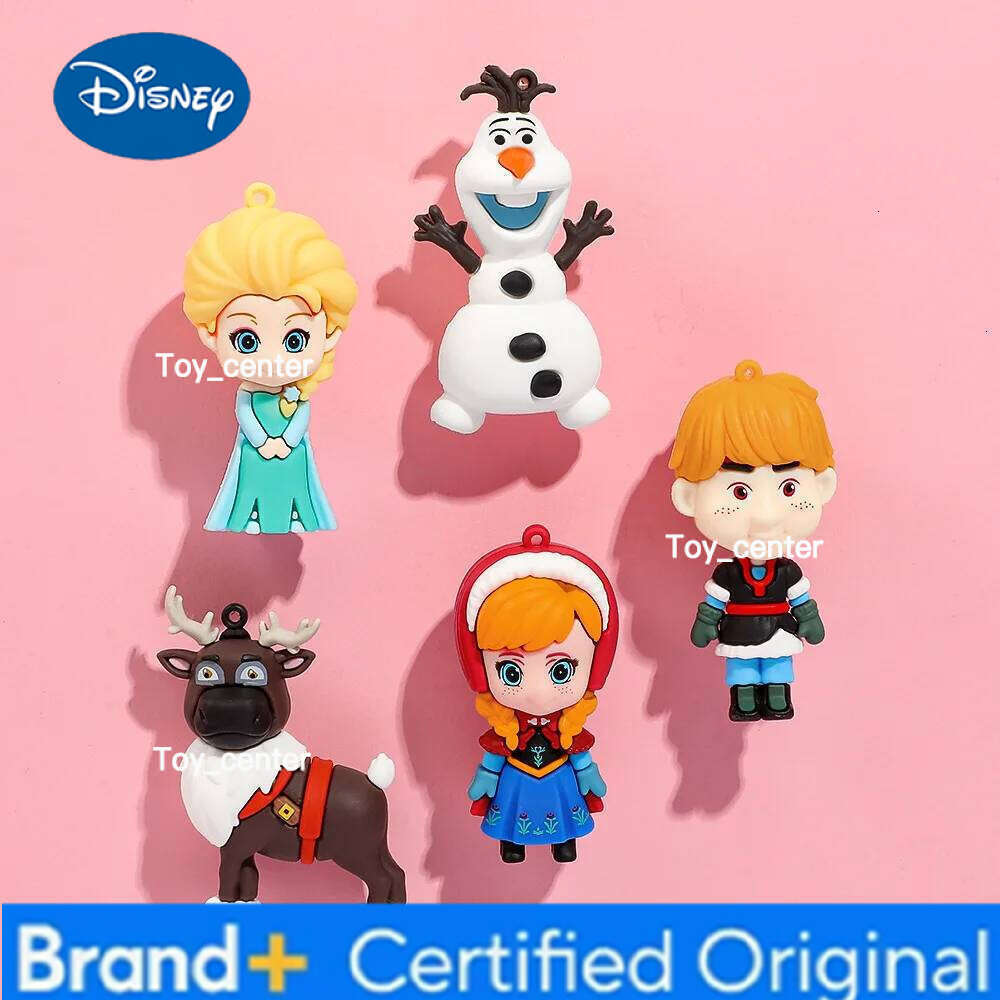 Disney Frozen Elsa Anna Anime Peripherals Creative Three-Dimensional Soft Glue Fridge Magnet High Value Decoration Gifts Wholesale H260123