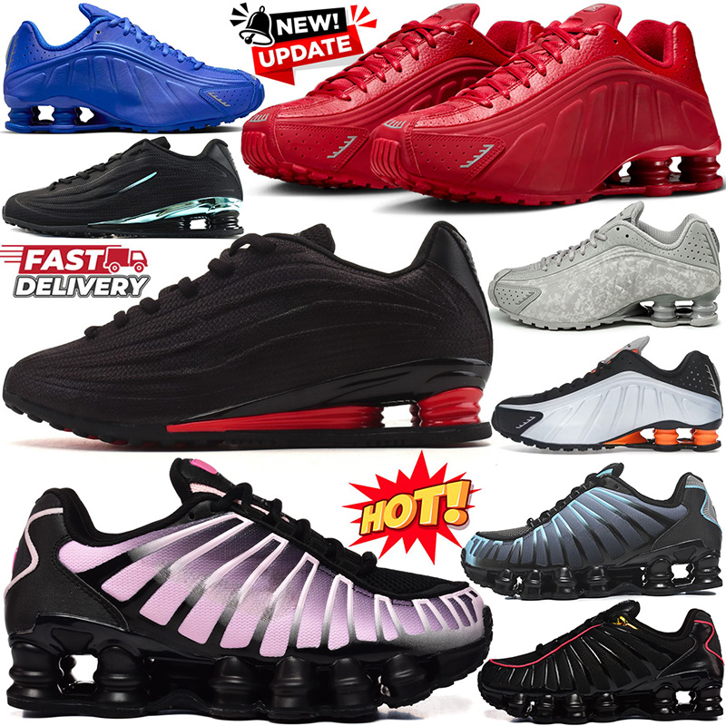 shoxs tl r4 nz ride 2 running shoes designer men women sneakers racer blue triple red black Seaweed pink cool grey bred thunder volt mens trainers outdoor tennis