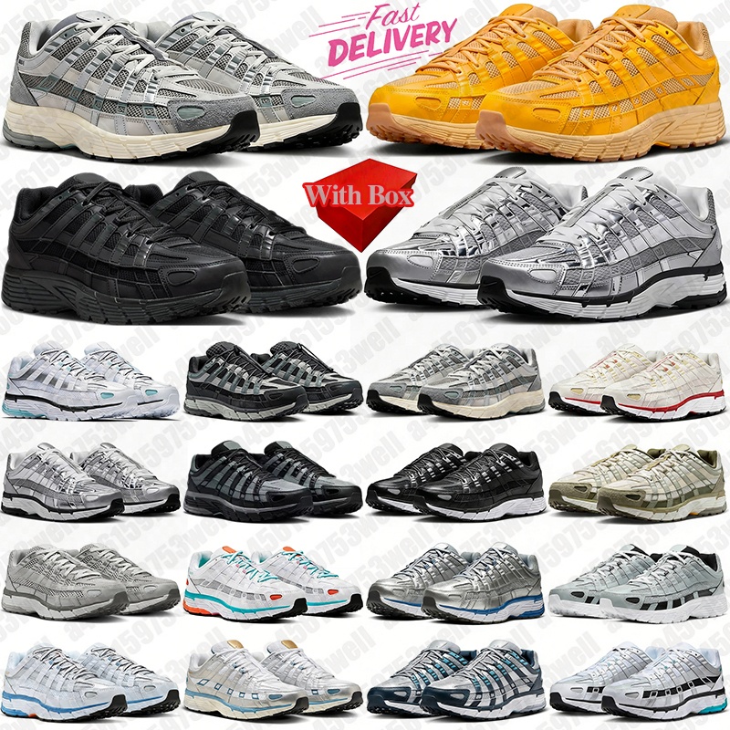 free shipping p6000 running shoes p 6000 mens trainers Black White SE Velvet Brown Cave Stone womens p6000s men p-6000 designer outdoor sports sneakers fashion