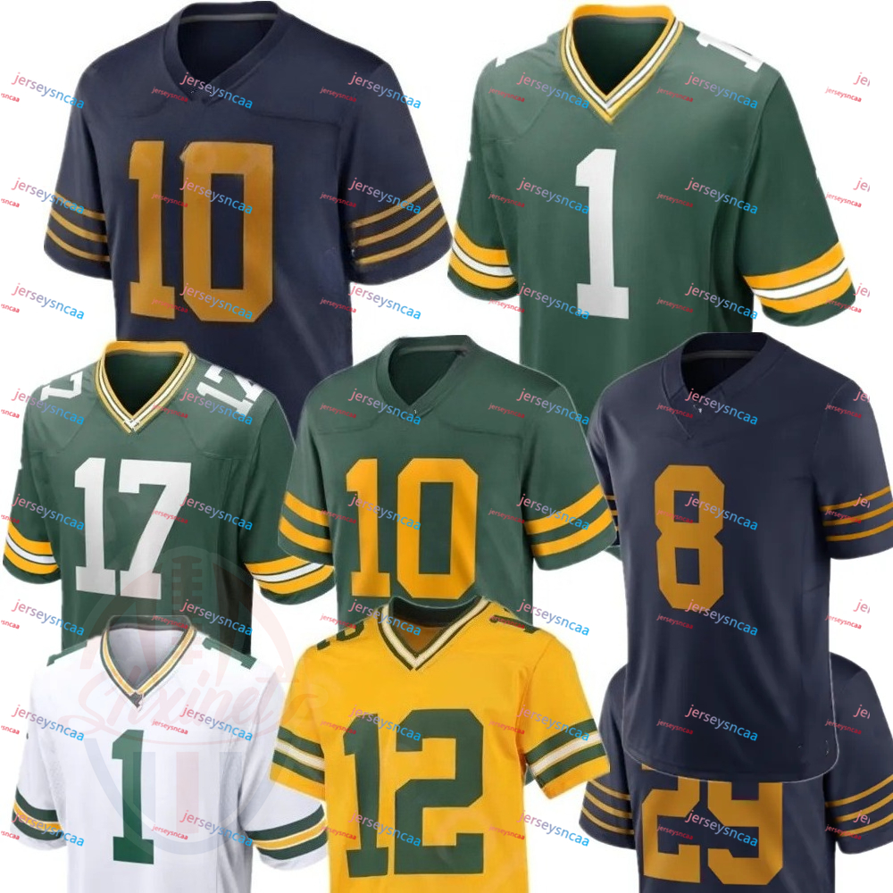 2026 Football Jersey 1 PARSONS Love Custom Football Jersey Willis Brooks Jacobs Doubs Heath Melton Jerseys Any Name Number