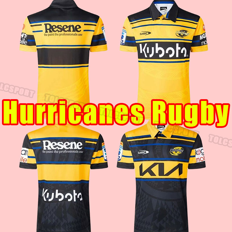 RUGBY Jerseys Wellington Hurricanes home away 25 26 2025 2026 training size S-5XL shirt VEST retro pants short Tshirt black green yellow