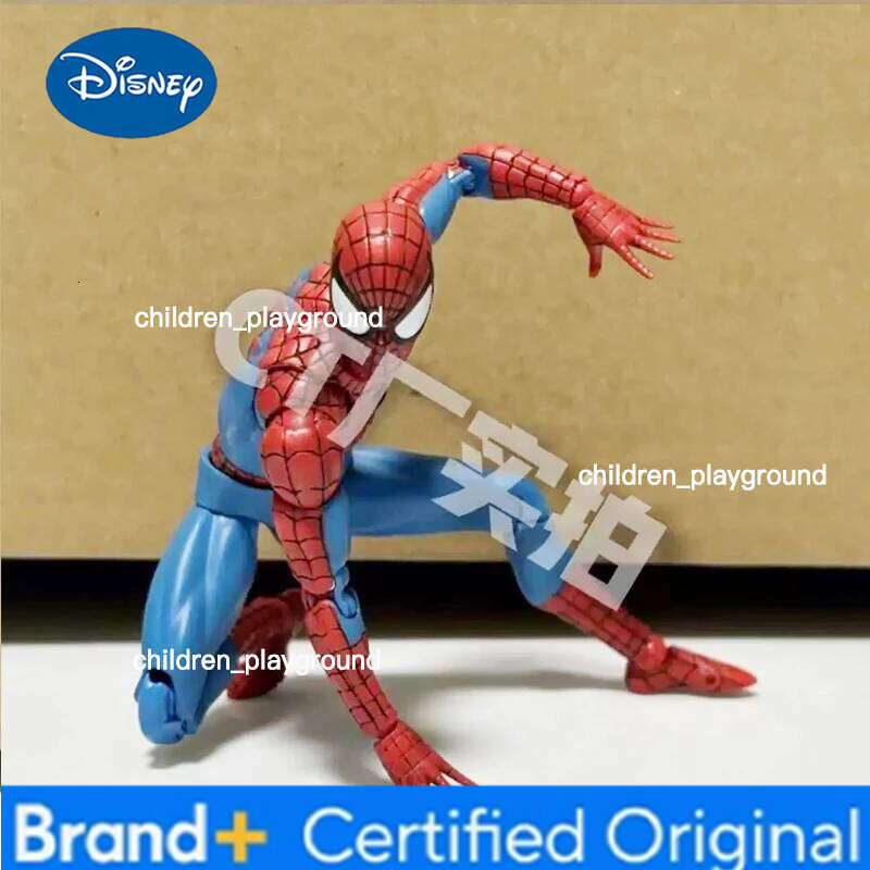 Disney Ct Spiderman Mafex 185 Classic Costume Anime Ver Miles Morales 2099 Spider-man Action Figure Figurine Toys Kids Gift H260123