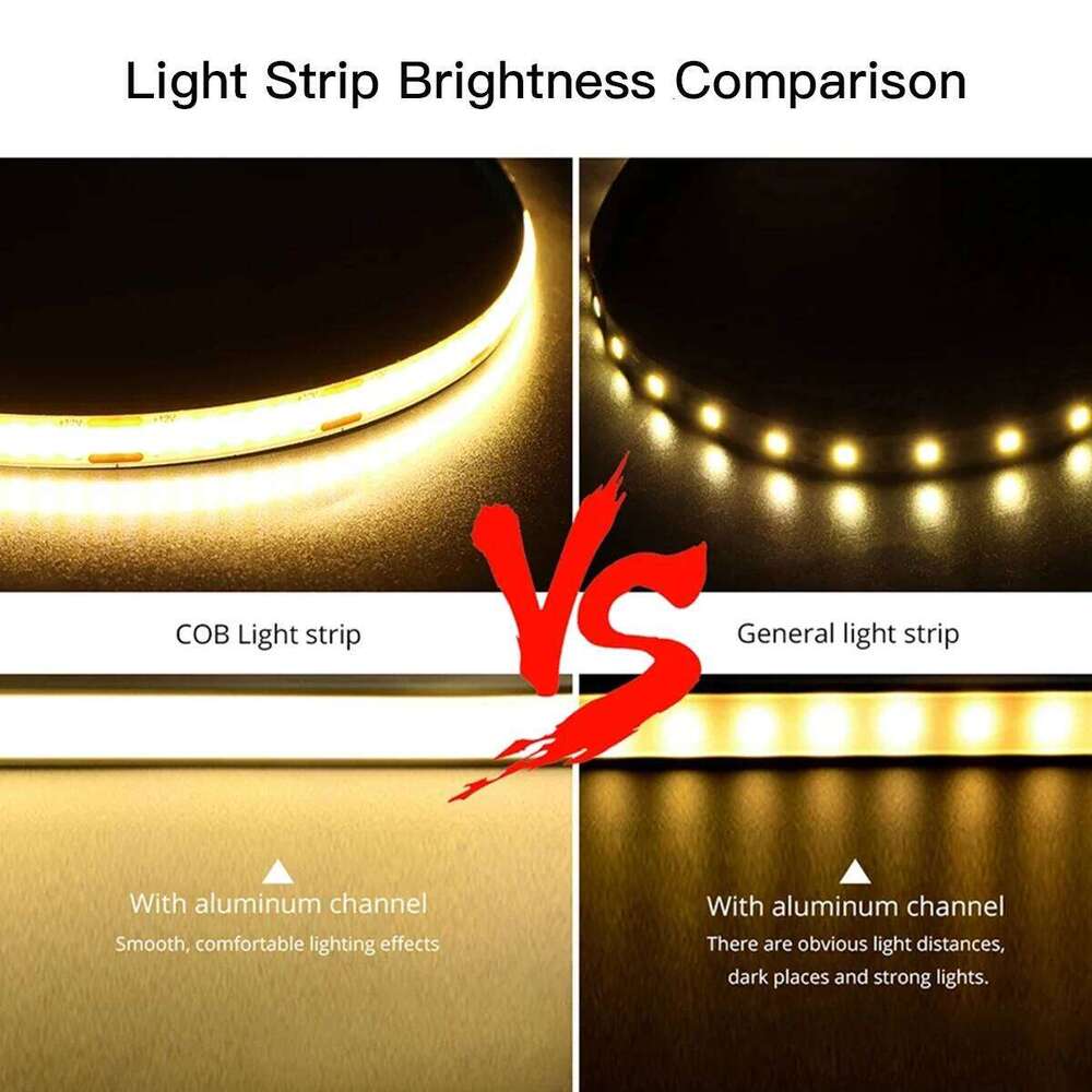 ZigBee COB Strip Smart Tuya Alexa Lights USB 5V Dimmable Neon LED Tape With WIFI Controller Home Room Kitchen Cabinet Decor 26Y0123