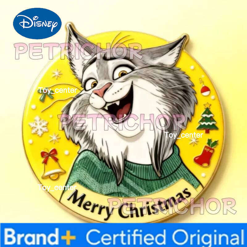 Disney New Zootopia 2 Nick Judy Alloy Decorations Collection Peripherals Refrigerator Magnet Kawaii Xmas Customized Gifts H2601231