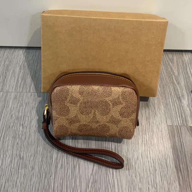 Designer Wallet Luxury Purse Clutch Bags Women Mens Card Holder Mini Wallet Zipper Poucht Cardholder Mens Classic Print Designers Women Coin Purse