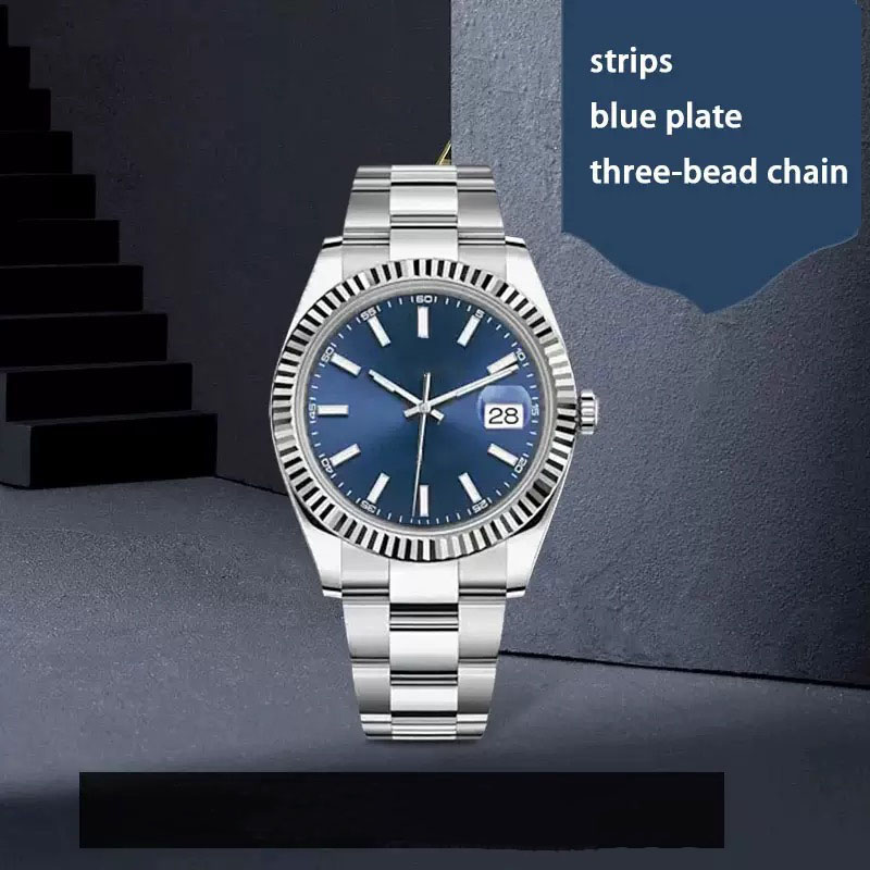 Watch Fashion Men's Watch Top Luxury Mechanical Automatic Watch Stainless Steel Waterproof Date Sapphire Watch 41mm Size