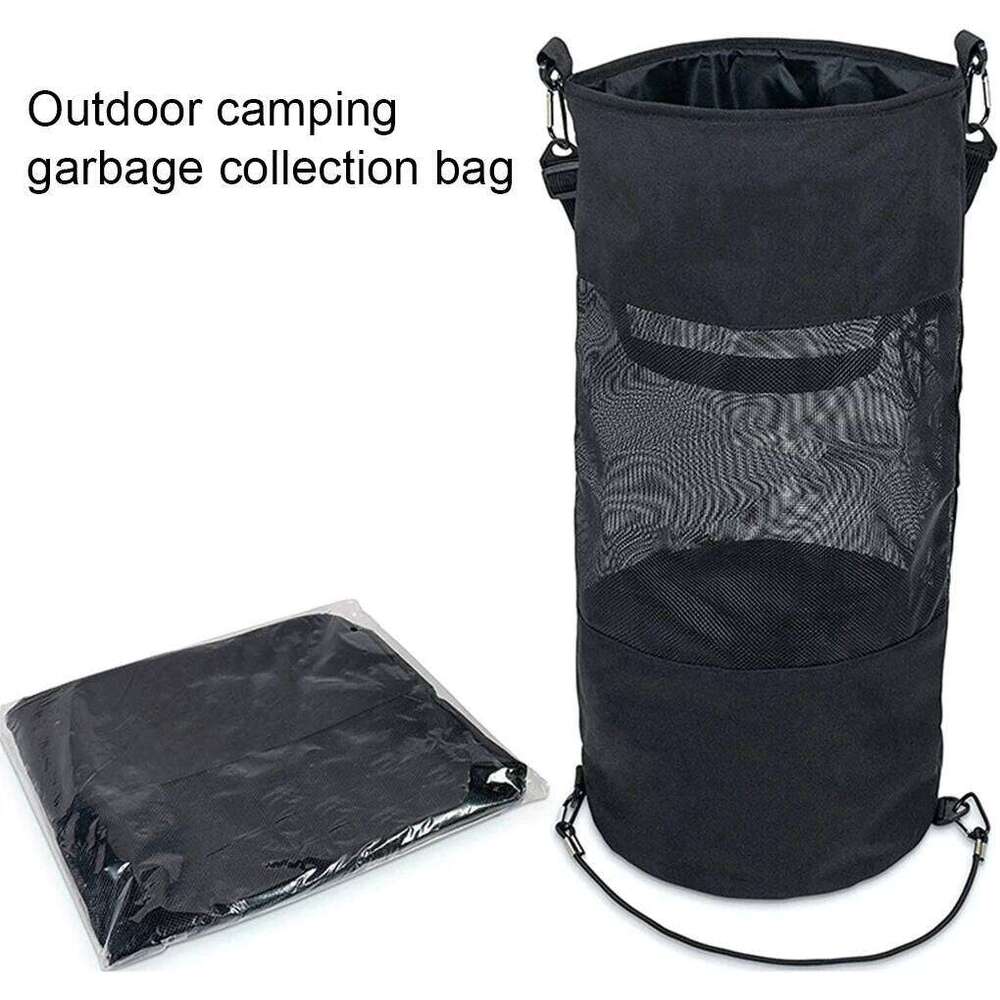 1PC Portable Boat Trash Bag Marine Accessories Durable Reusable Garbage Holder Storage Fit for Boats Kayak Beach Fishing Trailer 26W0123