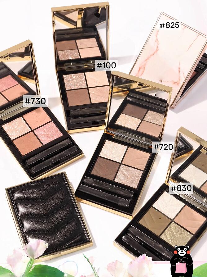 Brand Couture mini clutch Eye Shadow Palette 4g beauty cosmetics Makeup 4-colors Eye shadow long-lasting waterproof 100 200 300 400 500 600 good quality